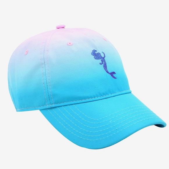 Disney The Little Mermaid Ombre Silhouette Cap NWT - Picture 2 of 3